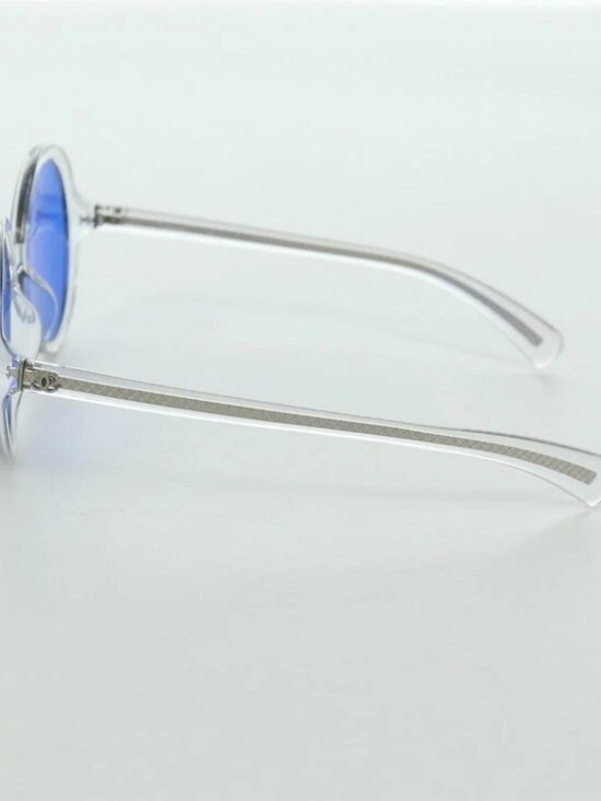 CHANEL Sunglasses plastic Clear 71287A CC Auth BSZ561M main image 10